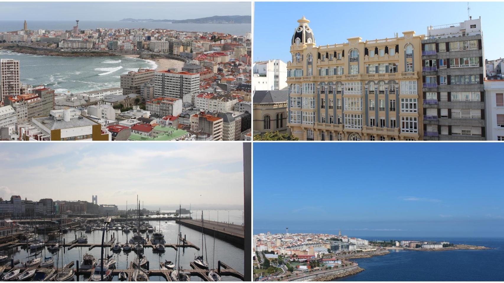 A Coruña desde el (séptimo) cielo: Las mejores vistas de la ciudad