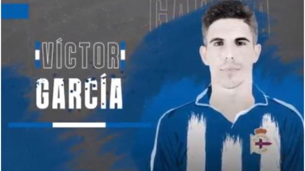 Víctor García será nuevo jugador del Deportivo