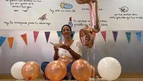 Soledad Valcarcel,  fundadora de Ooh La Lá! celebrando el séptimo aniversario de la empresa