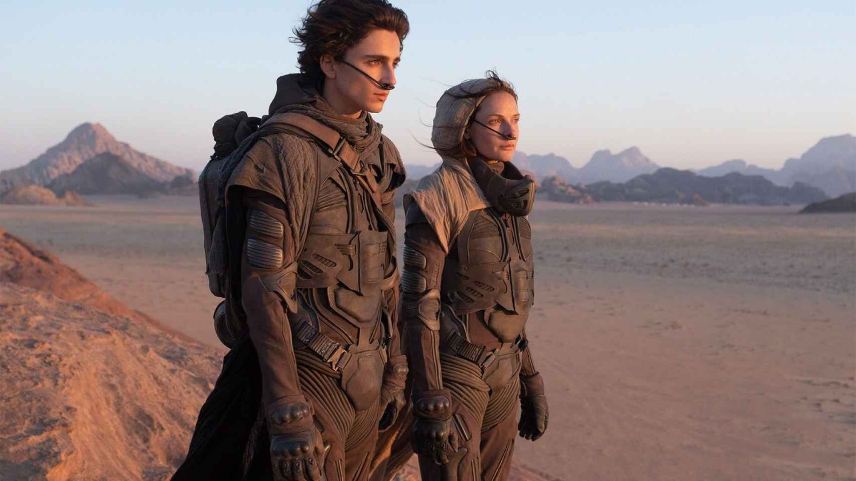 Timothée Chalamet y Rebecca Ferguson en 'Dune', de Villeneuve.