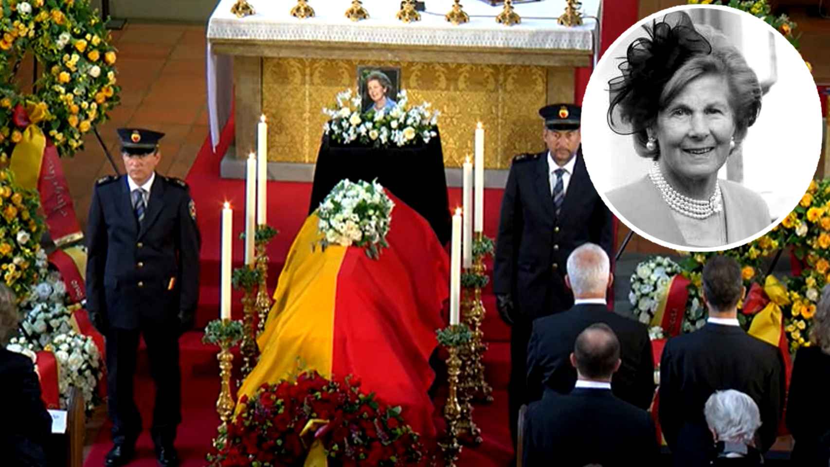 Funeral de Estado en honor a Marie de Liechtenstein.