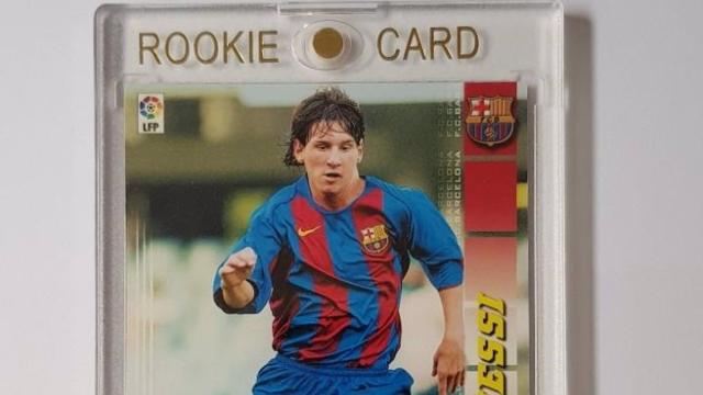 Cromo de Messi.