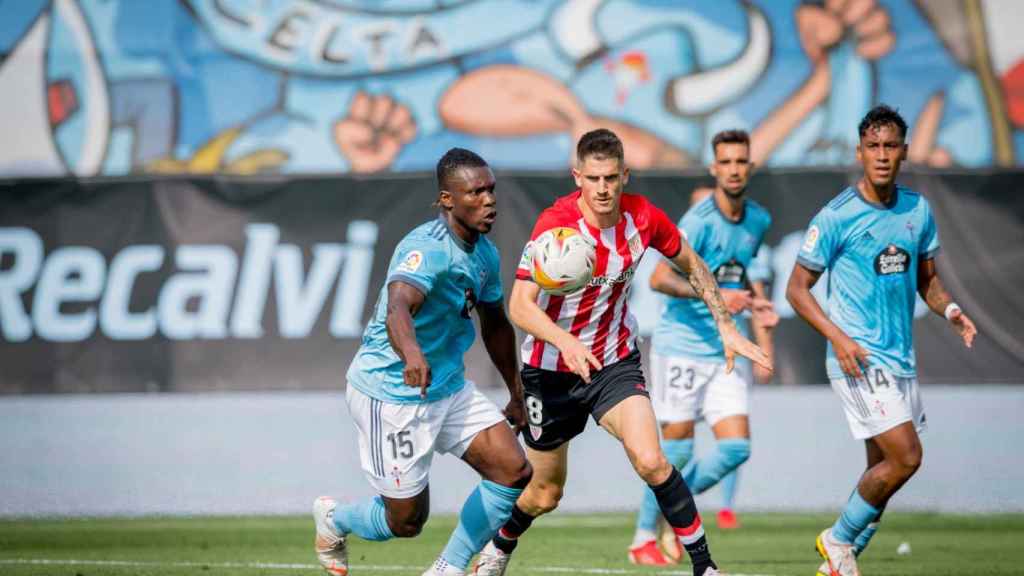 Una mala acción de Aidoo lastró al Celta