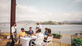 El restaurante más pequeño del mundo en el Barbeira Season Fest de Baiona.