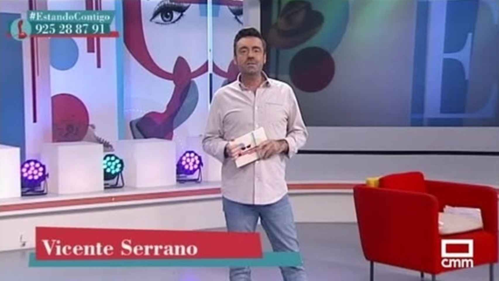 Vicente Serrano se ha puesto al frente de 'Estando Contigo'