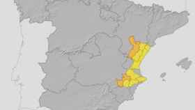 Las comarcas de Hellín y Almansa, en alerta por lluvia y tormentas