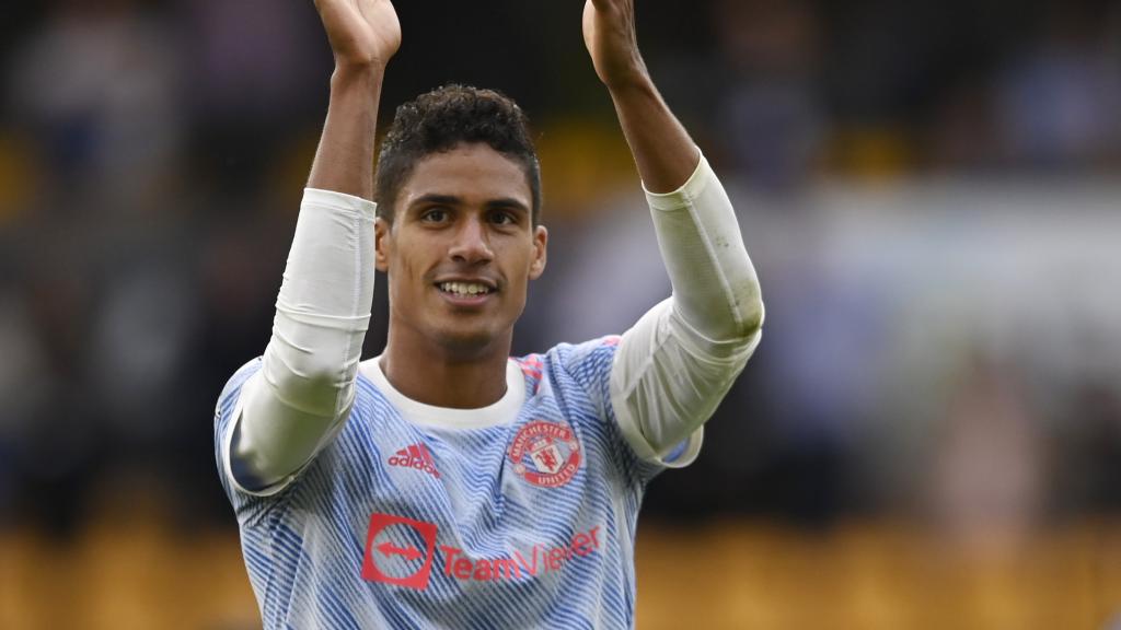 Raphaël Varane, en su debut con el Manchester United