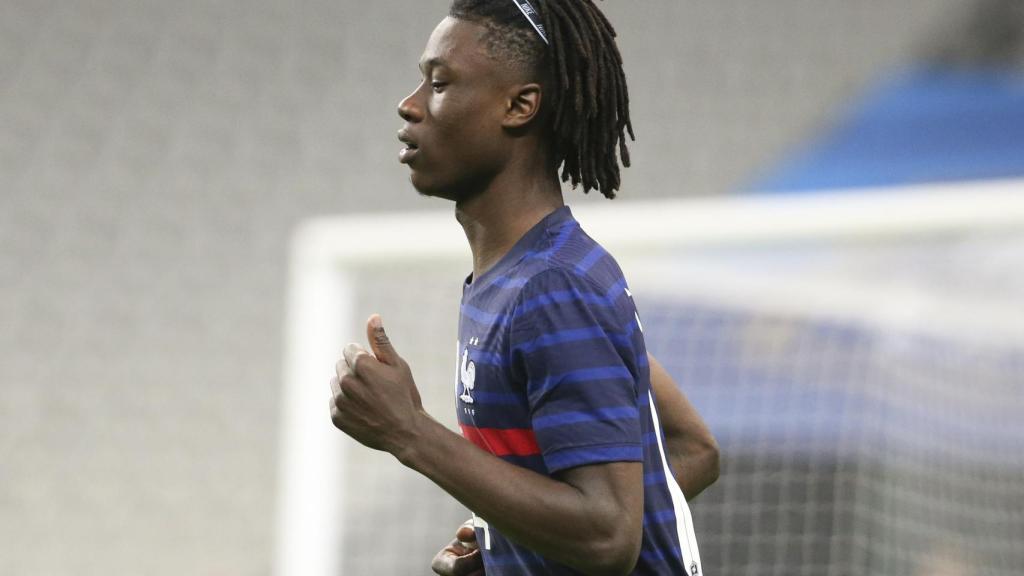 Eduardo Camavinga, con la selección de Francia