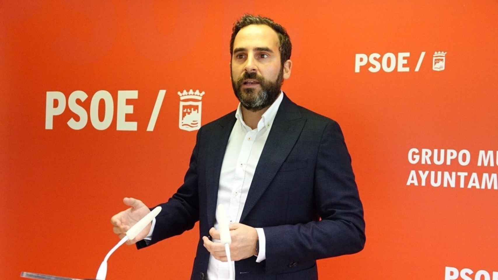 El portavoz del PSOE en el Ayuntamiento de Málaga, Dani Pérez