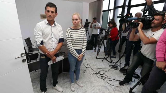 Los padres de Yéremi Vargas, Ithaysa Suárez y Juan Francisco Vargas en una imagen de archivo. Efe