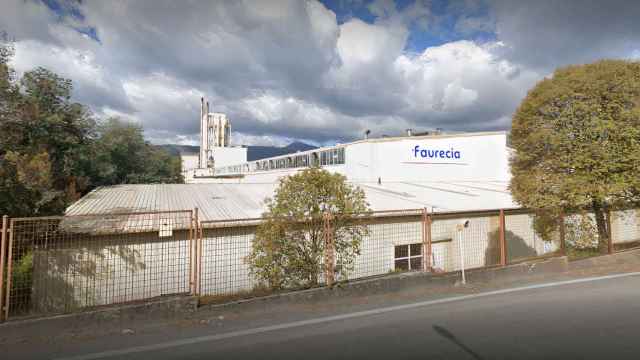 La empresa de automoción Faurecia, en O Porriño.