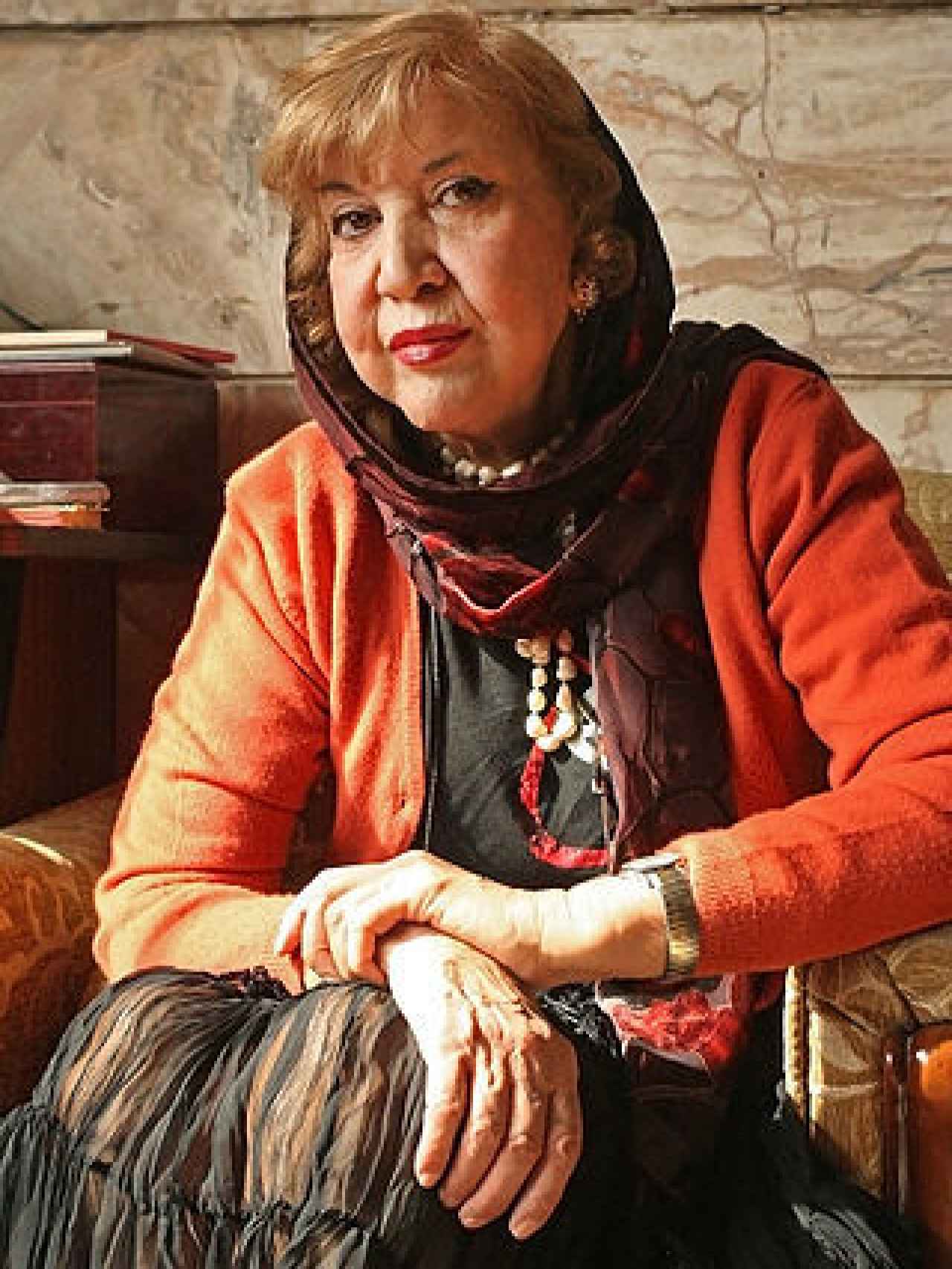 La escritora Simin Behbahani.