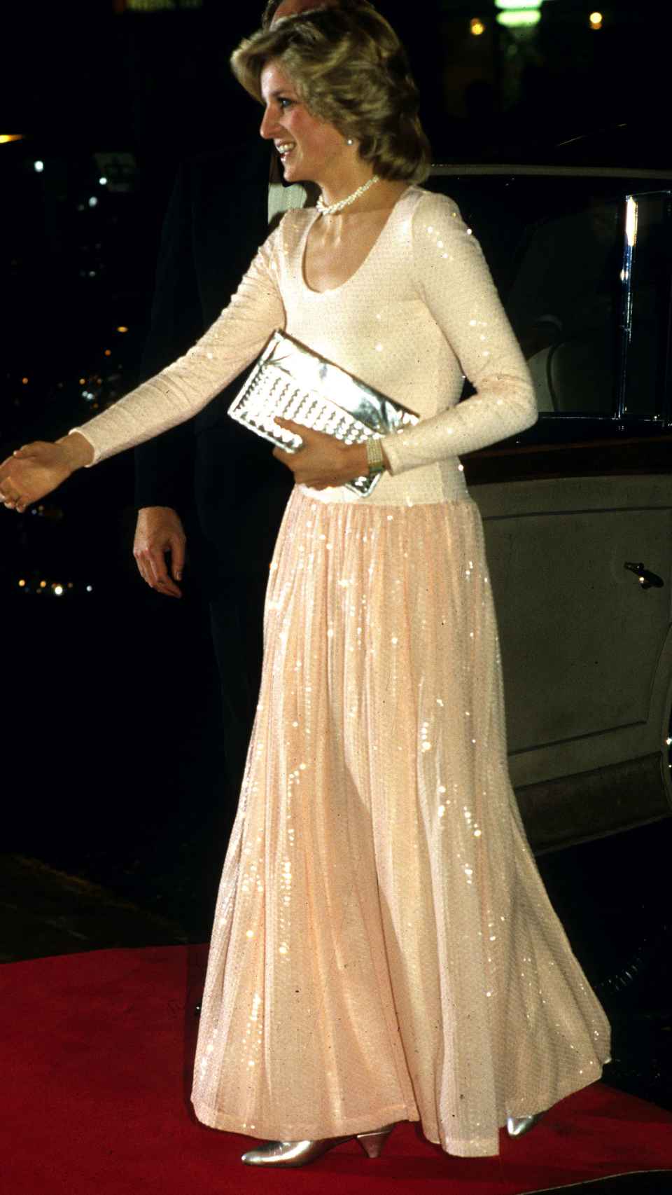 Lady Di, durante la 'premiere' de un musical en Londres.