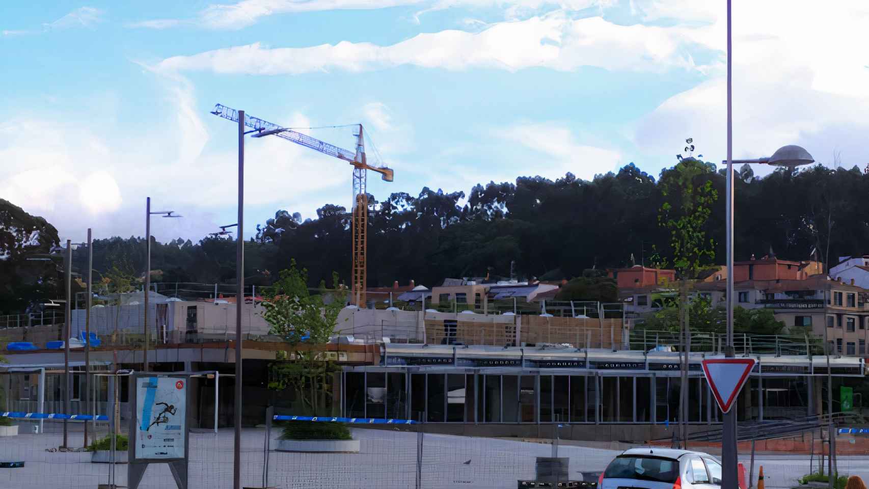 La Estación de Autobuses de Pontevedra en obras