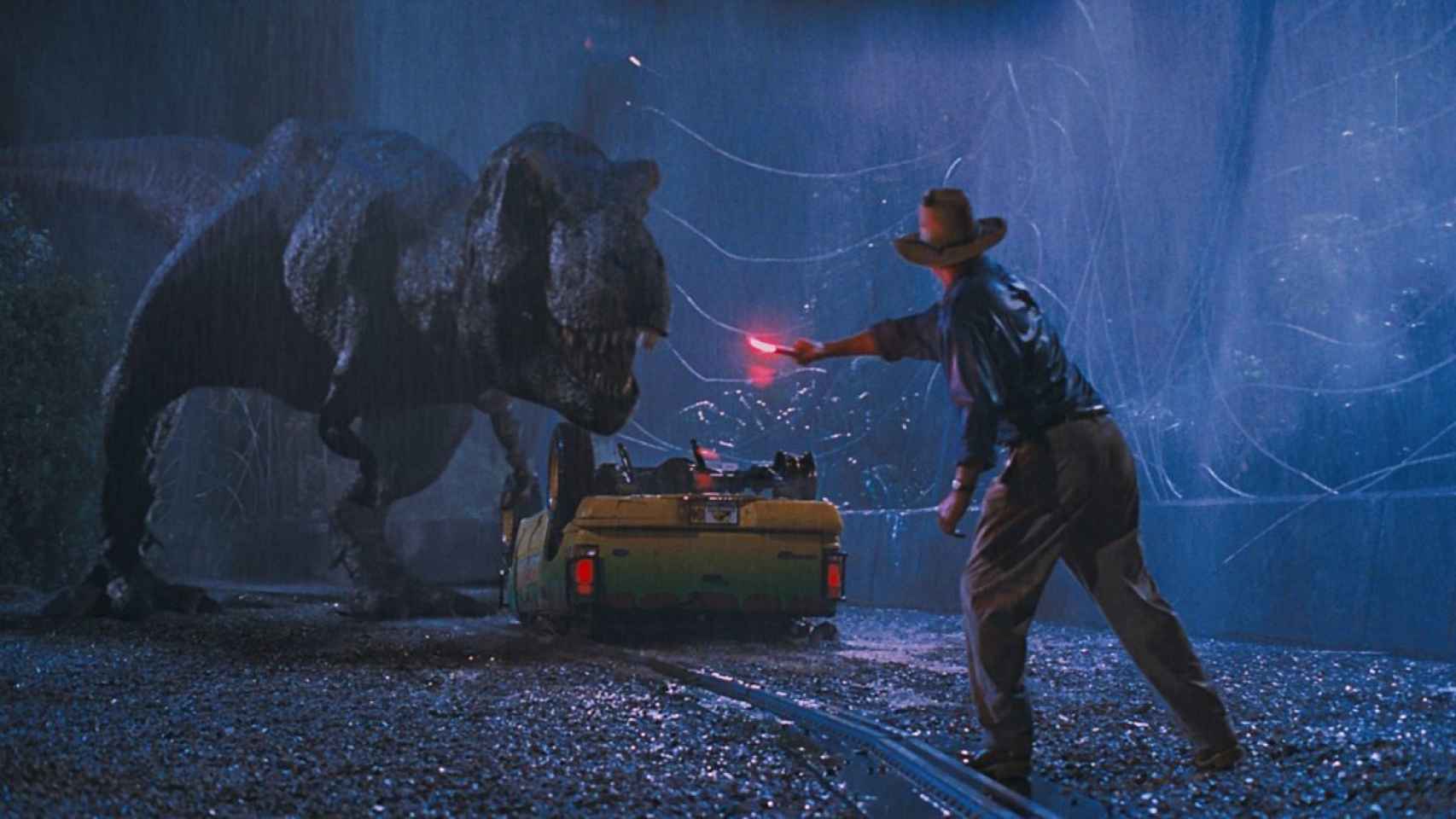 Fotograma de 'Jurassic Park'.