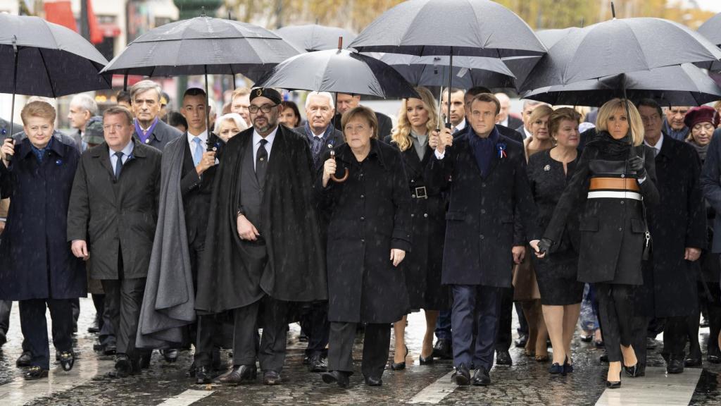 Conmemoración del  centenario del armisticio de la Primera Guerra Mundial.