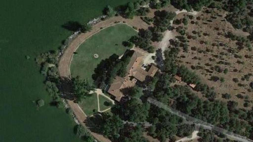 La Casita en una vista aérea.