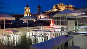Vistas de la terraza del hotel Hospes Amérigo en Alicante