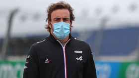 Fernando Alonso en el circuito de Zandvoort