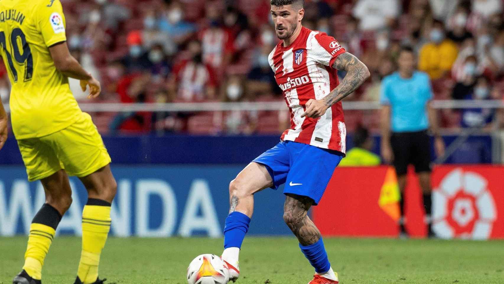 Rodrigo de Paul, en un partido del Atlético de Madrid de la temporada 2021/2022