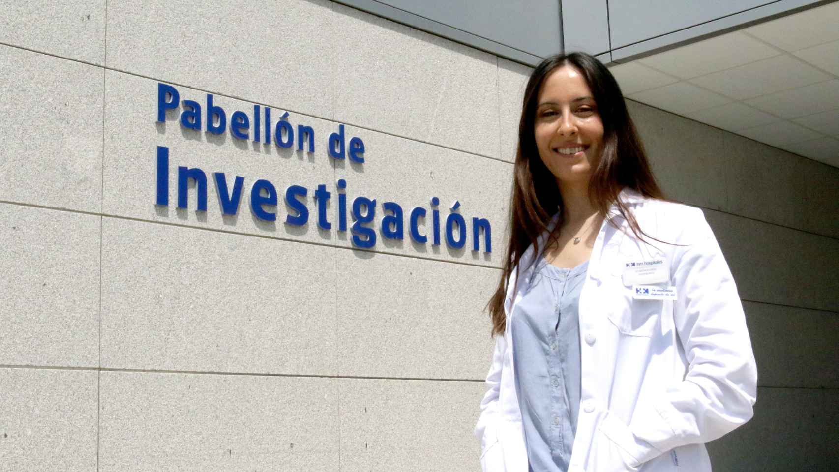 Natalia López en el Centro Integral de Neurociencias del Hospital Universitario HM Puerta del Sur