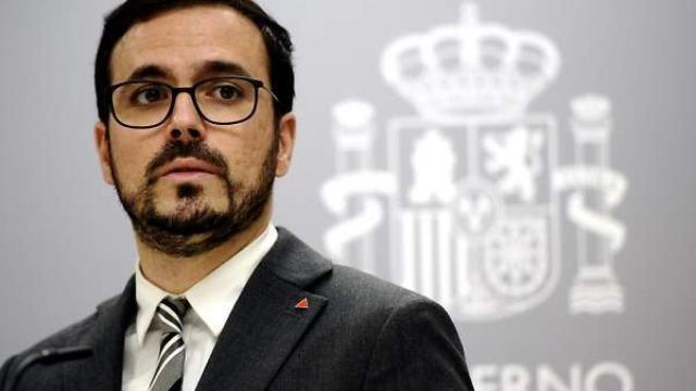 El Ministro de Consumo, Alberto Garzón. Efe