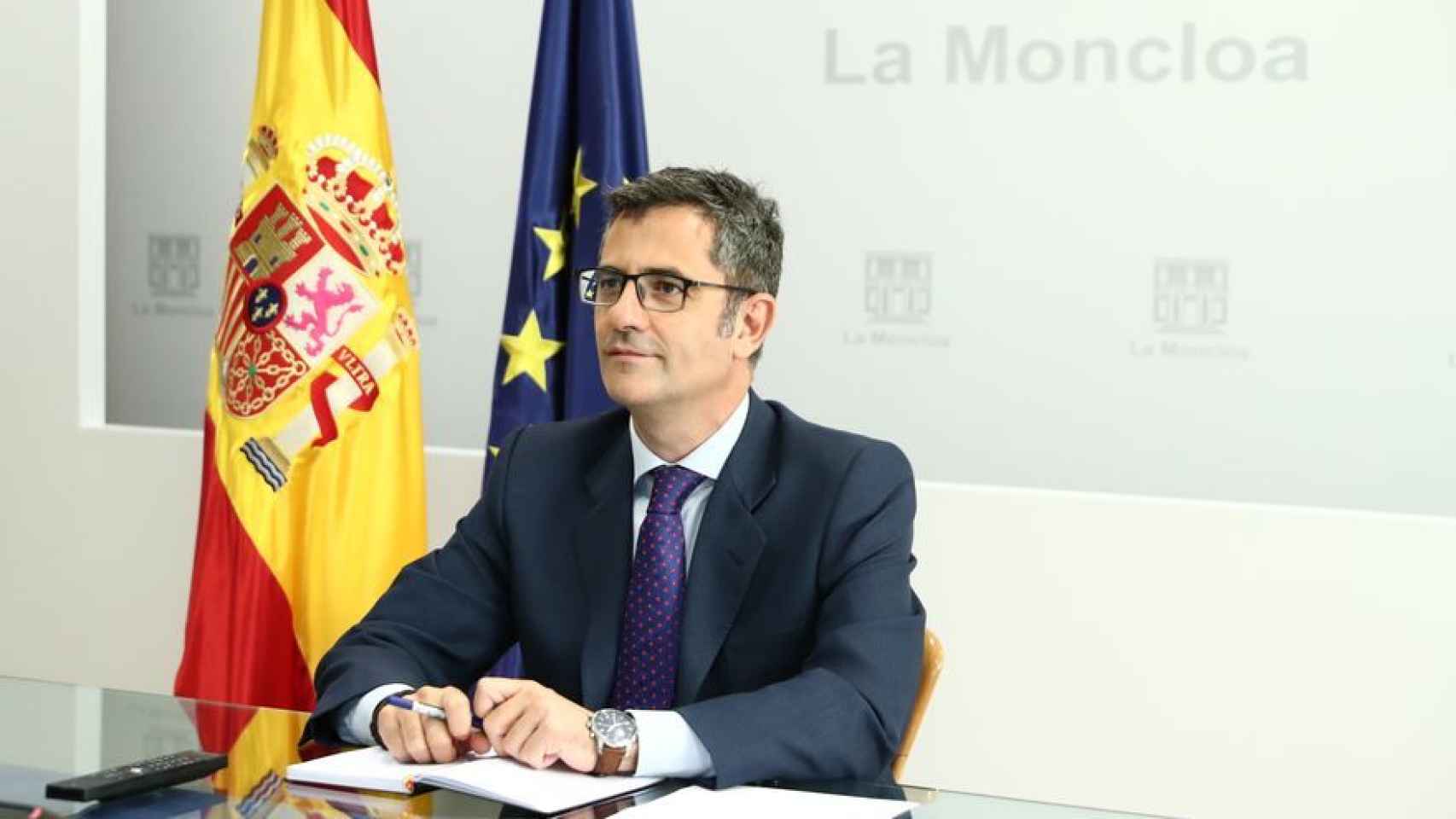 El ministro de la Presidencia, Félix Bolaños. EP