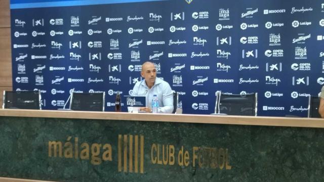 Manolo Gaspar en rueda de prensa.