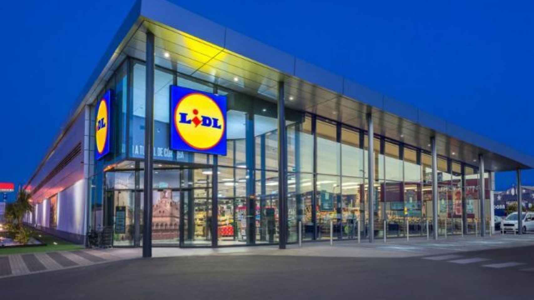 Un supermercado Lidl.
