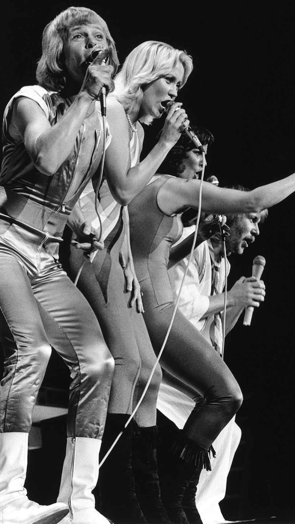 ABBA en Edmonton (Canada) en 1979.