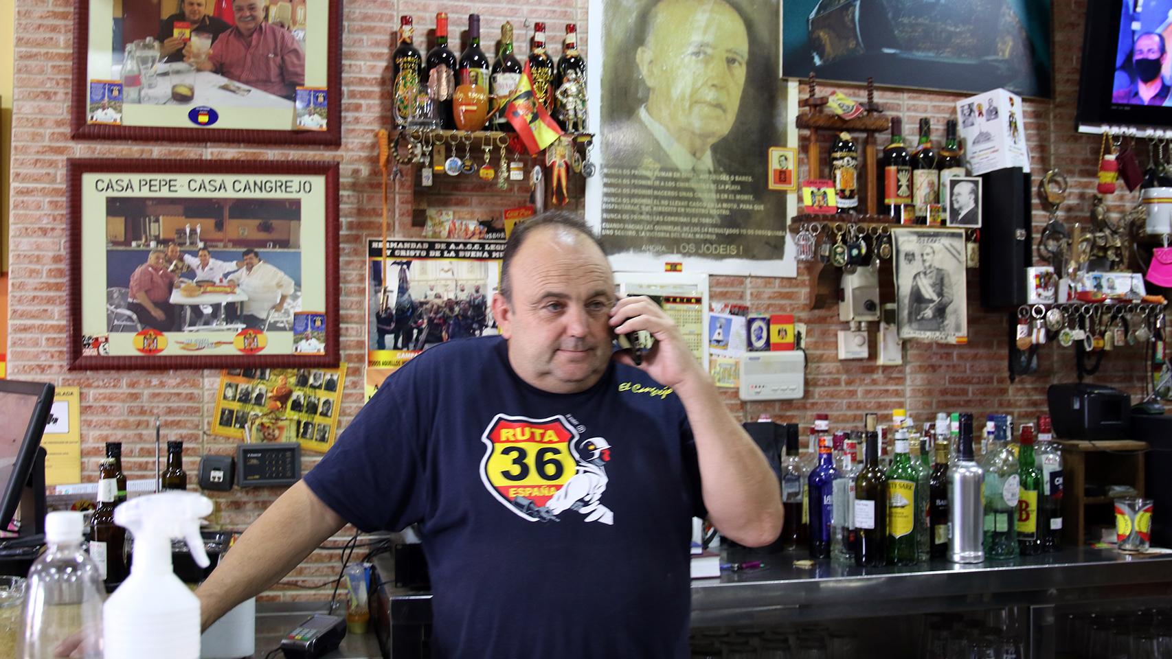 Mi comida delirante con el otro hostelero antirrojos de La Mancha: 