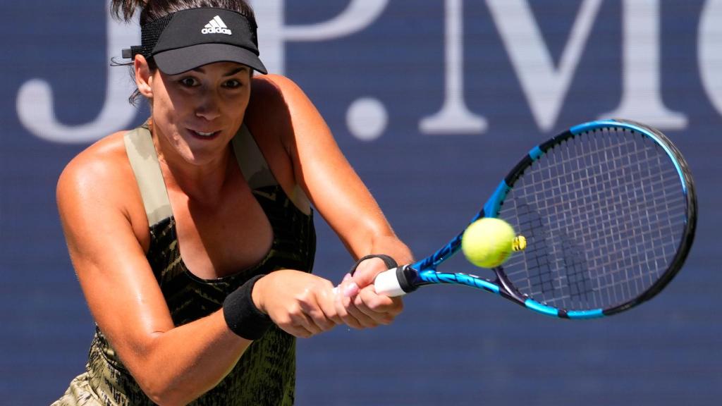 Garbiñe Muguruza en el US Open