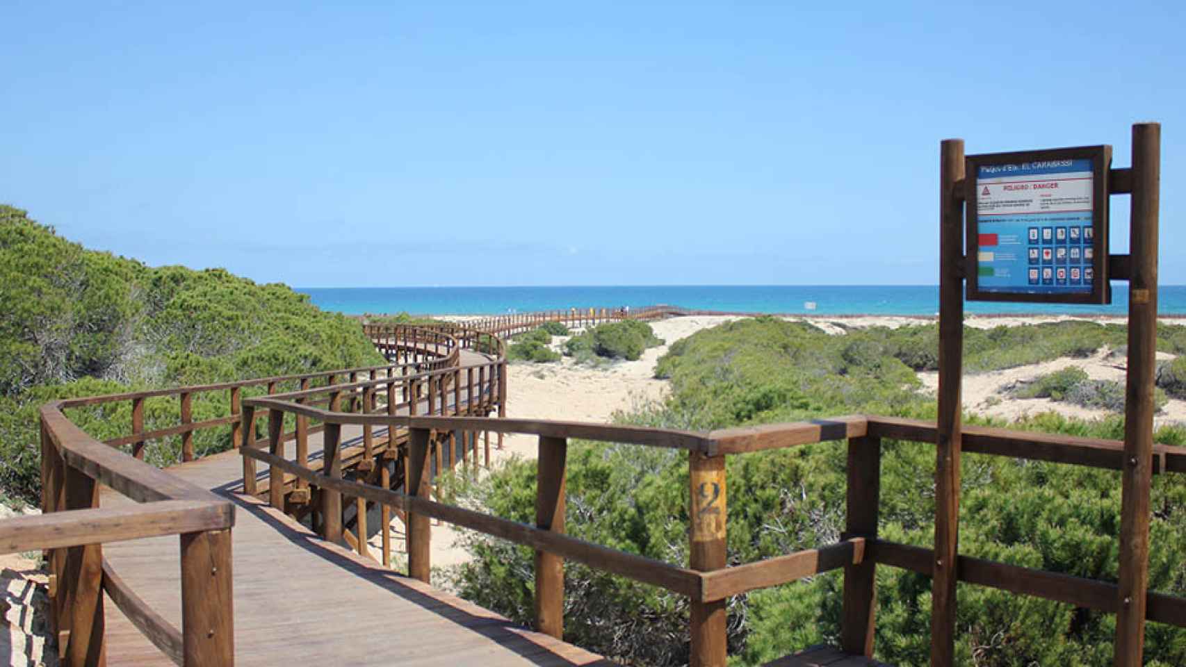 Playa El Carabassí, Elche.