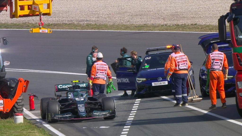 Vettel con problemas en Zandvoort