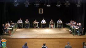Pleno de la moción de censura de Malpica (A Coruña).