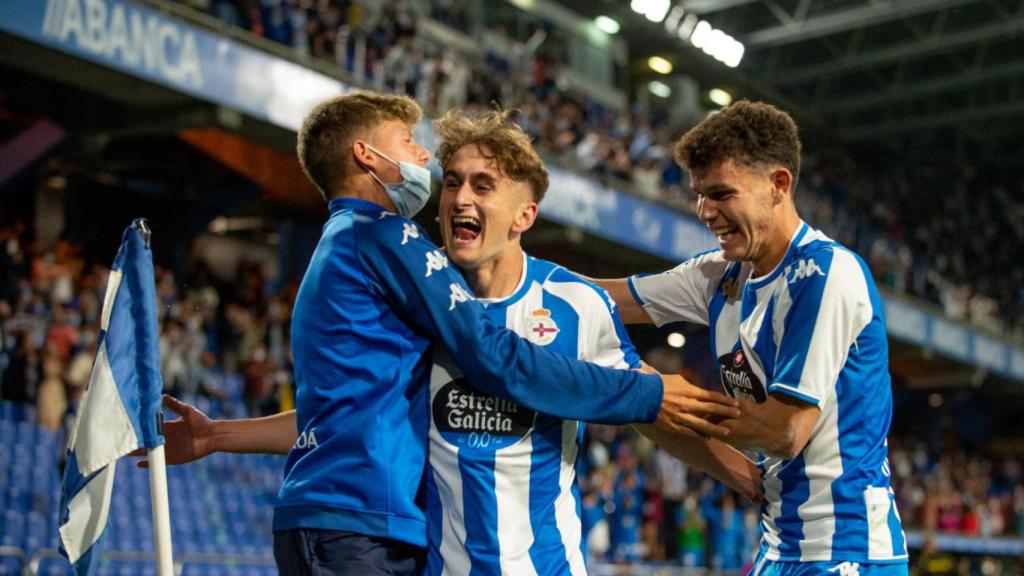 Gol de Noel en Riazor.