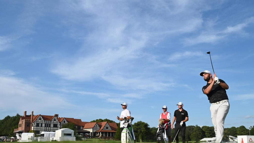 Jon Rahm, en el Tour Championship de 2021