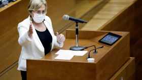 La consellera de Sanidad, Ana Barceló, comparece a petición propia ante la diputación permanente de Les Corts.