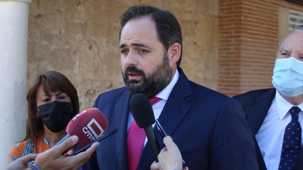 Paco Núñez, presidente del PP de Castilla-La Mancha, en una imagen de este domingo