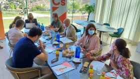 Comité Autonómico de Ciudadanos en Castilla-La Mancha, reunido este domingo en Cuenca