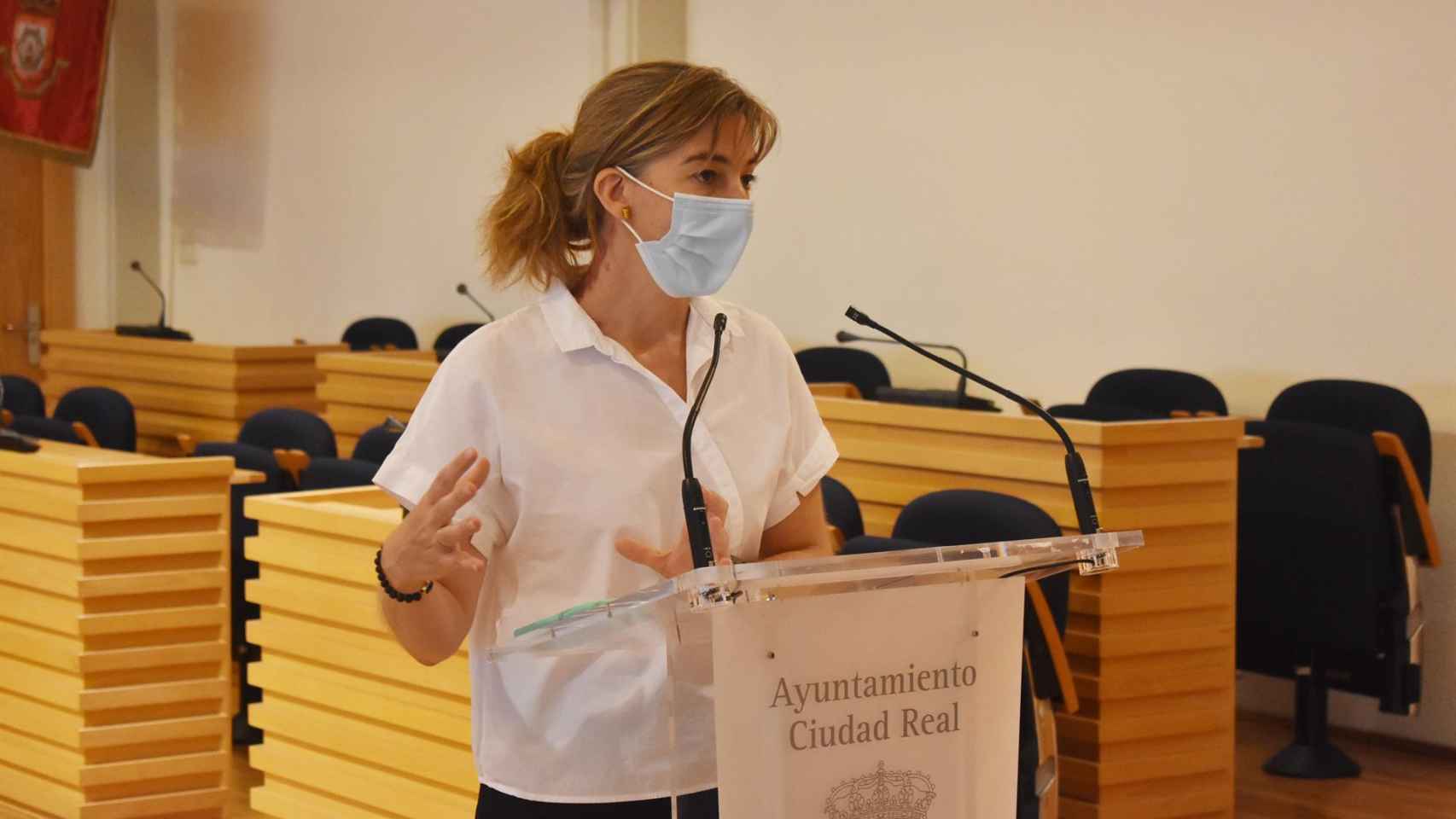 Mariana Boadella, portavoz del Ayuntamiento de Ciudad Real