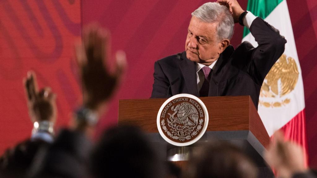 Andrés Manuel López Obrador, presidente de México.