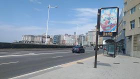 Un termómetro marca 31 grados en A Coruña