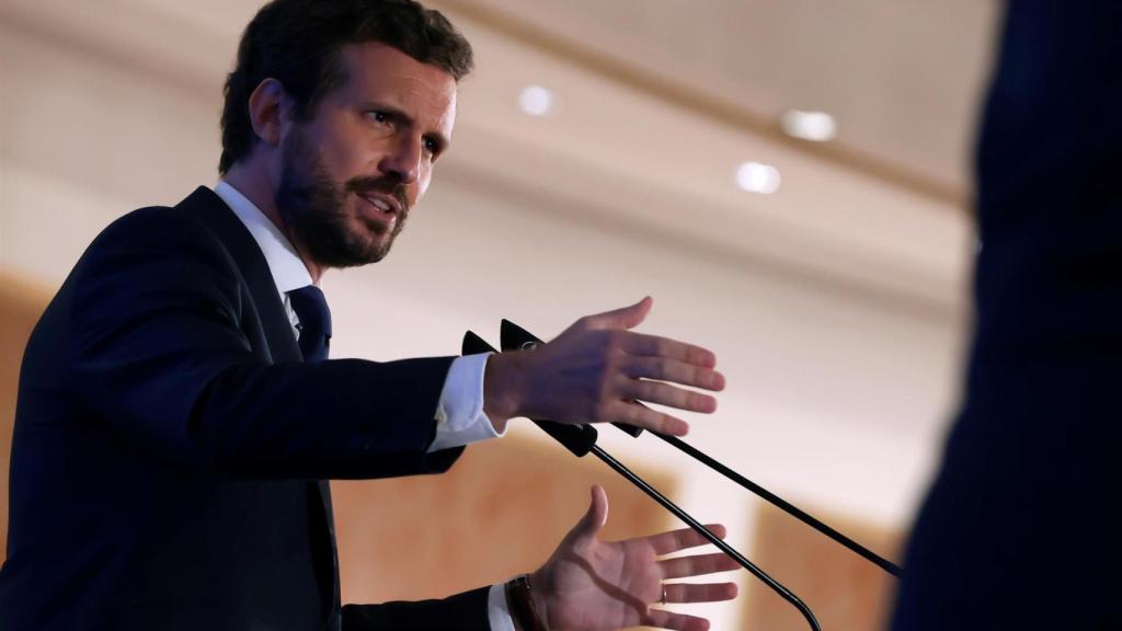 El líder del PP, Pablo Casado, en una imagen de archivo.