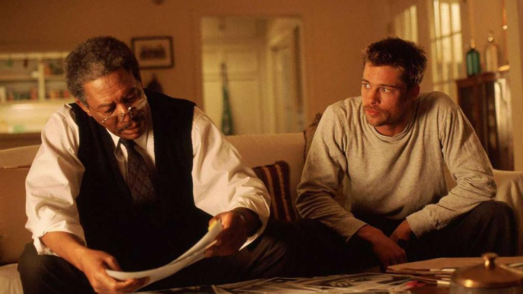 'Seven', protagonizada por Morgan Freeman y Brad Pitt.