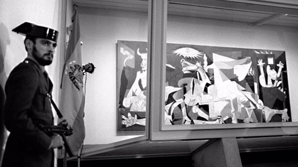 Una foto del 'Guernica' de Picasso.