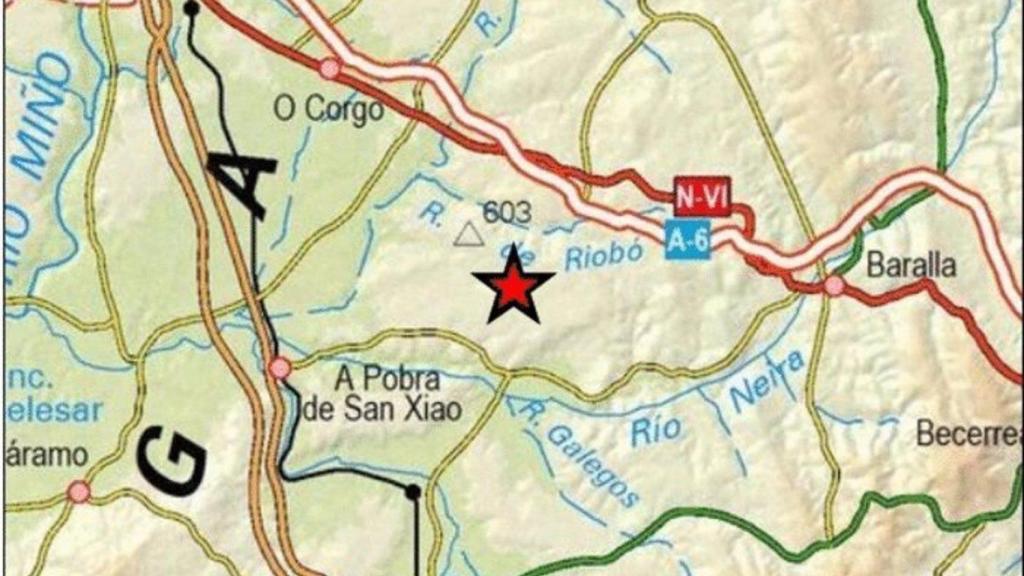 El epicentro del temblor se registró en Láncara.