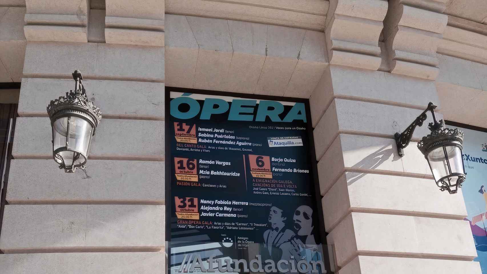 Vigo ofrece conciertos, proyecciones y conferencias en el Otoño Lírico de este año