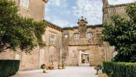 Entrada al palacete. Foto: Pazo da Golpelleira.