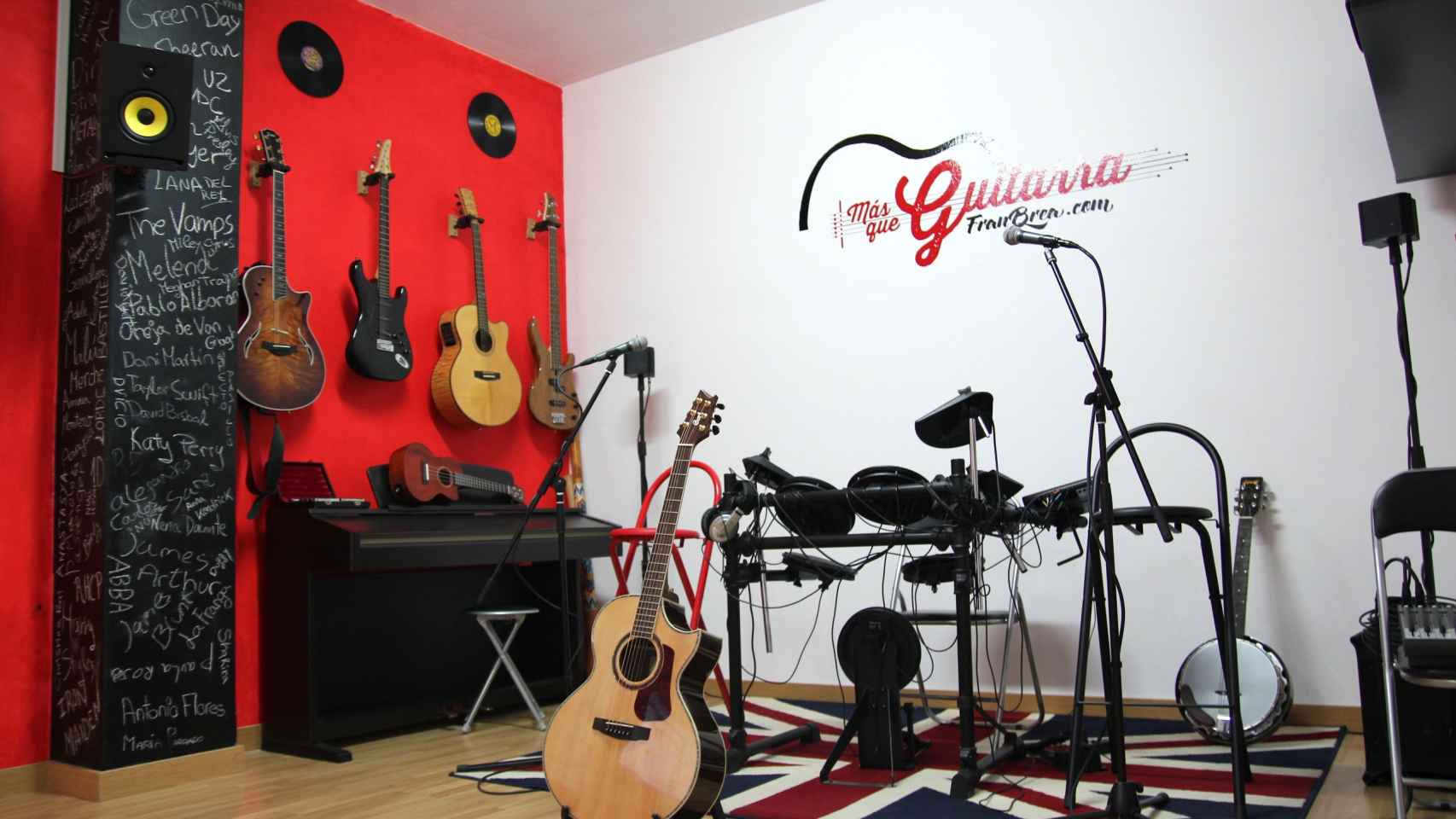 Escuela Más que guitarra en Vigo. Foto: Cedida.